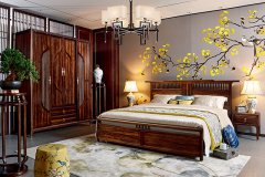 新中式家具|新中式臥室，美的像住在畫(huà)里！